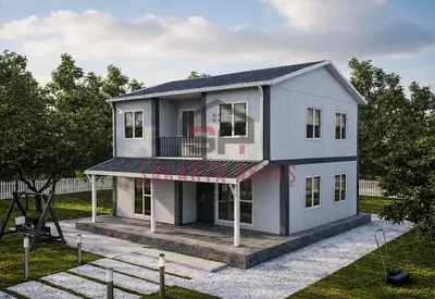 Two-storey prefab house, 131 m², 3+1
