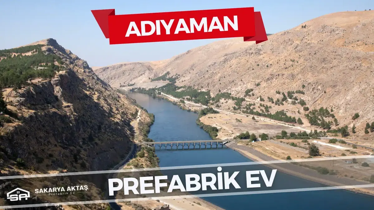 adıyaman prefabrik ev