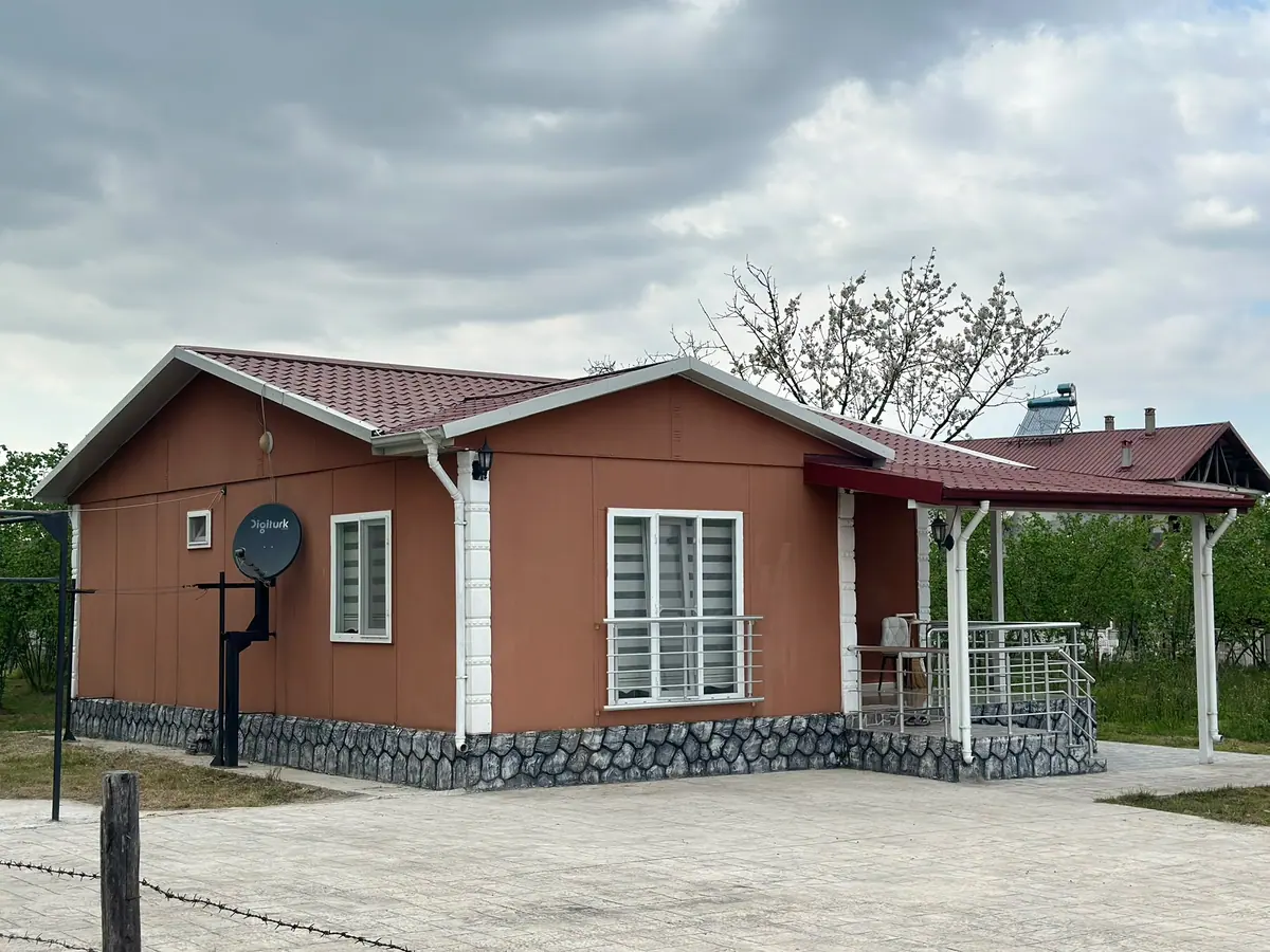 Çankırı — teslim edilen tek katlı prefabrik ev (1/4)