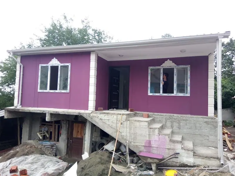 Kocaeli — montajı süren tek katlı prefabrik ev (3/3)