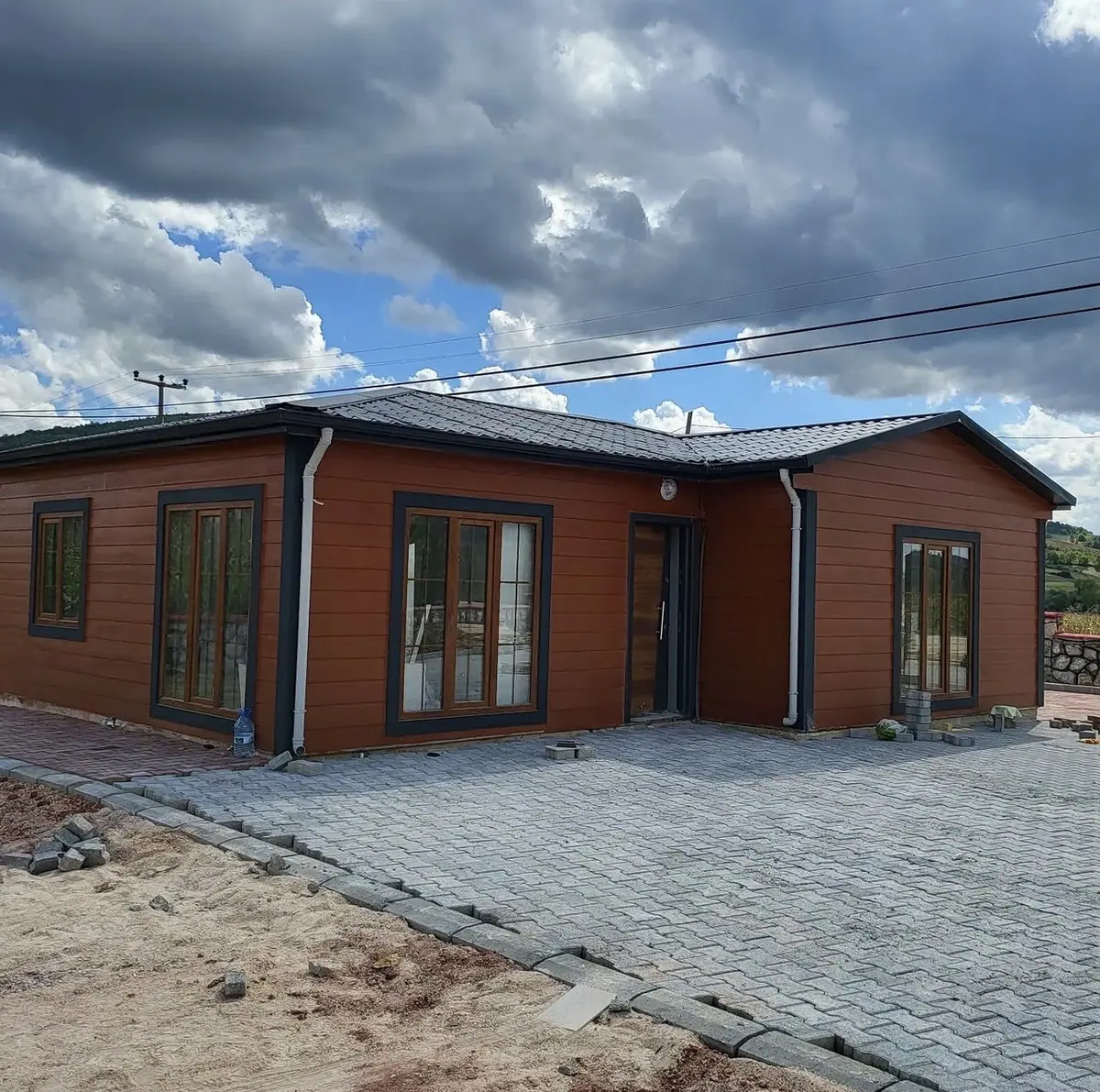 Gebze Pelitli, Kocaeli — teslim edilen 75 m² tek katlı prefabrik ev (1/4)