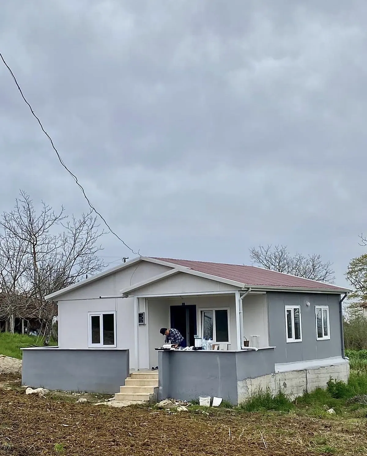 Kandıra, Kocaeli — teslim edilen 62 m² tek katlı prefabrik ev (1/1)