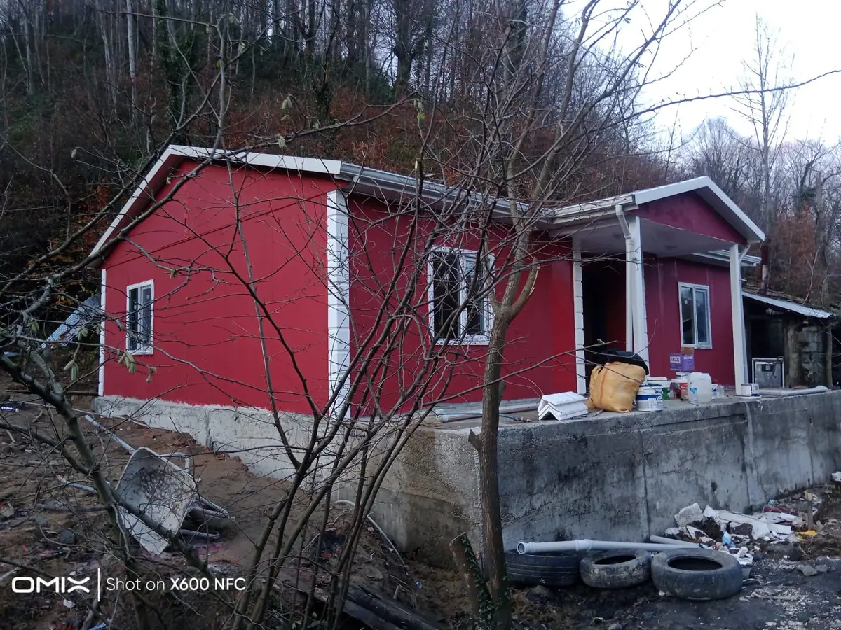 Sakarya — montajı süren tek katlı prefabrik ev (3/3)