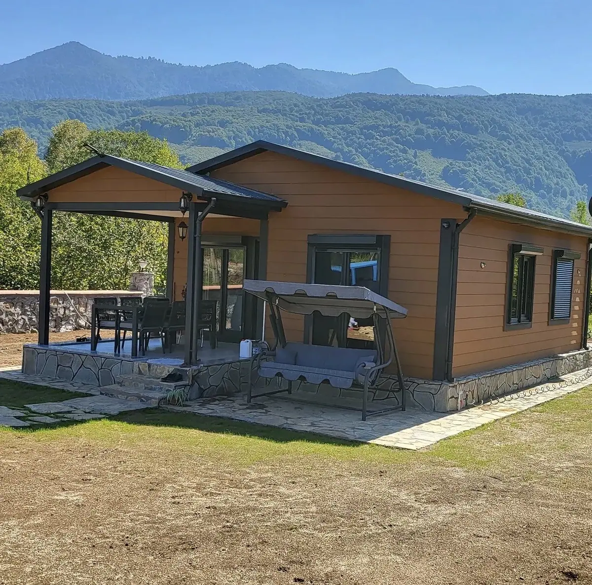 Hendek, Sakarya — teslim edilen 62 m² tek katlı prefabrik ev (1/3)