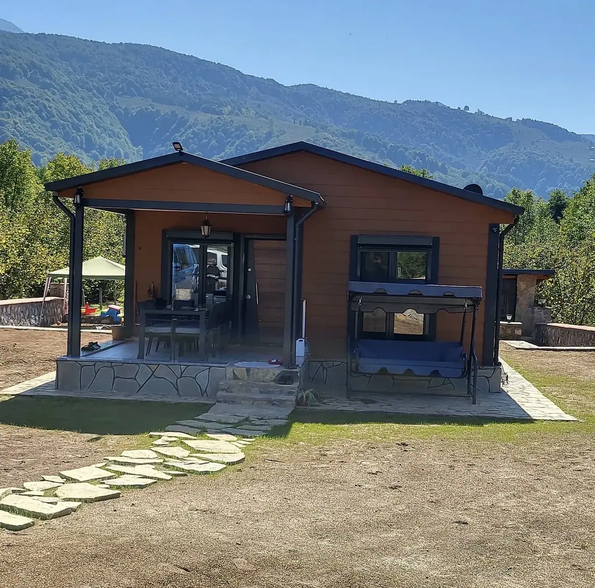 Hendek, Sakarya — teslim edilen 62 m² tek katlı prefabrik ev (2/3)