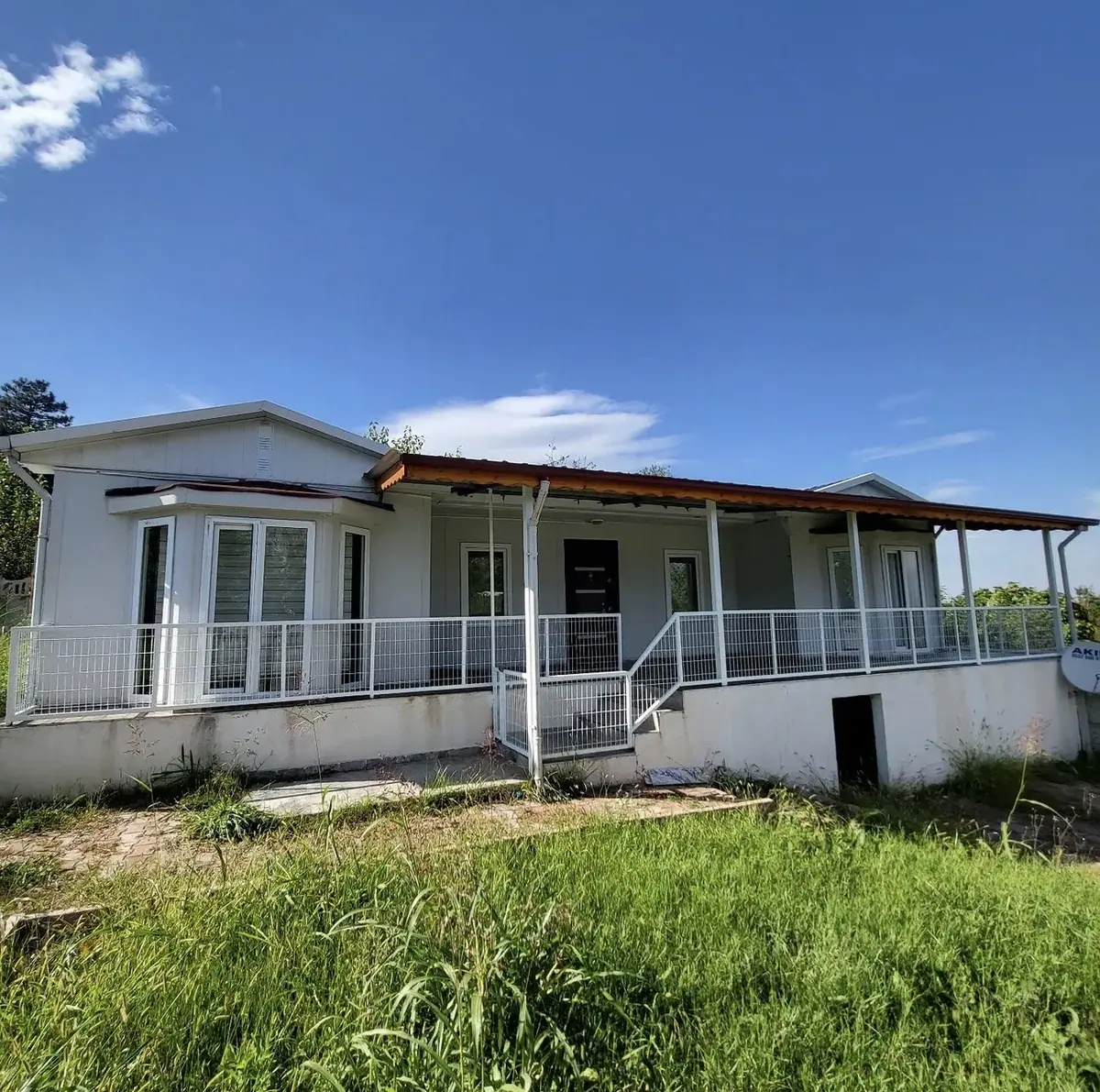 Karapürçek, Sakarya — teslim edilen 125 m² tek katlı prefabrik ev (1/3)