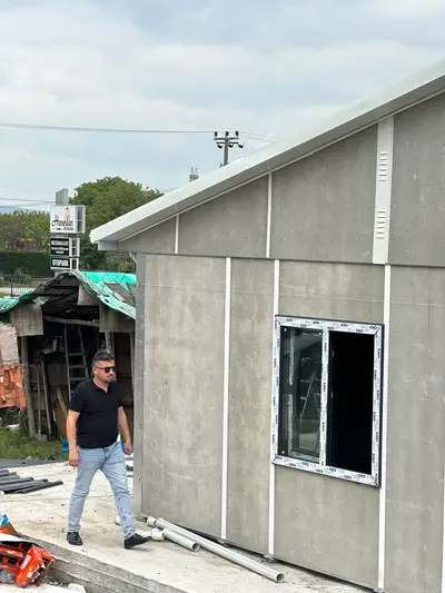 Aktaş Prefabrik Ev saha fotoğrafı, temsilî