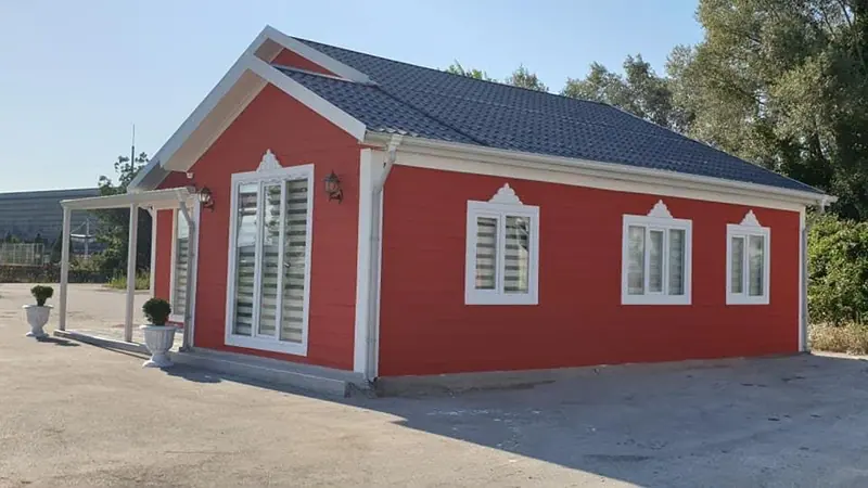 Sinop — teslim edilen tek katlı prefabrik ev (2/4)
