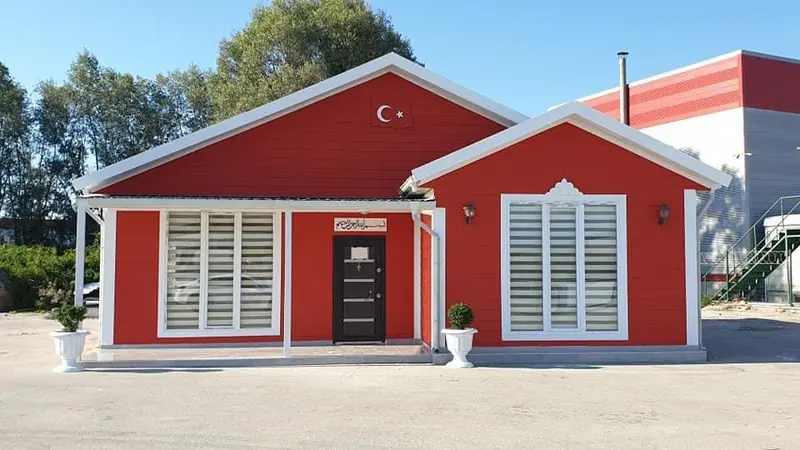 Sinop — teslim edilen tek katlı prefabrik ev (3/4)