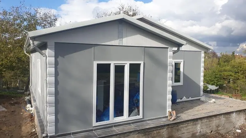 Sinop — teslim edilen tek katlı prefabrik ev (3/4)