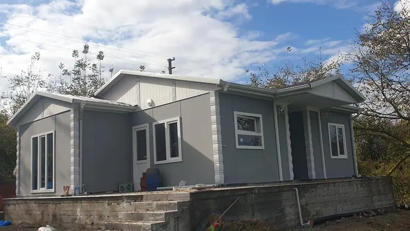 Sinop — teslim edilen tek katlı prefabrik ev (4/4)