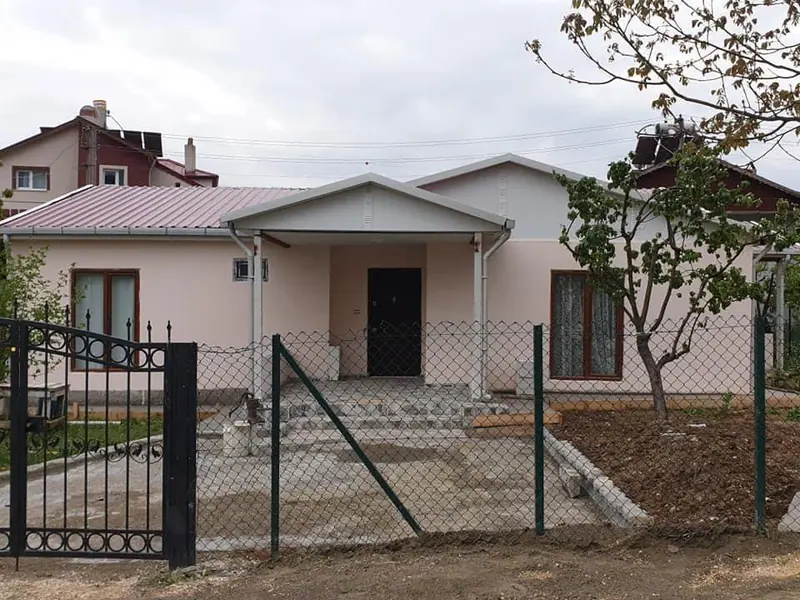 Sinop — teslim edilen tek katlı prefabrik ev (1/4)