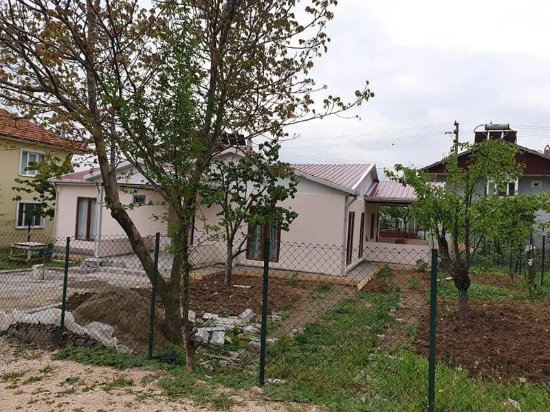 Sinop — teslim edilen tek katlı prefabrik ev (3/4)