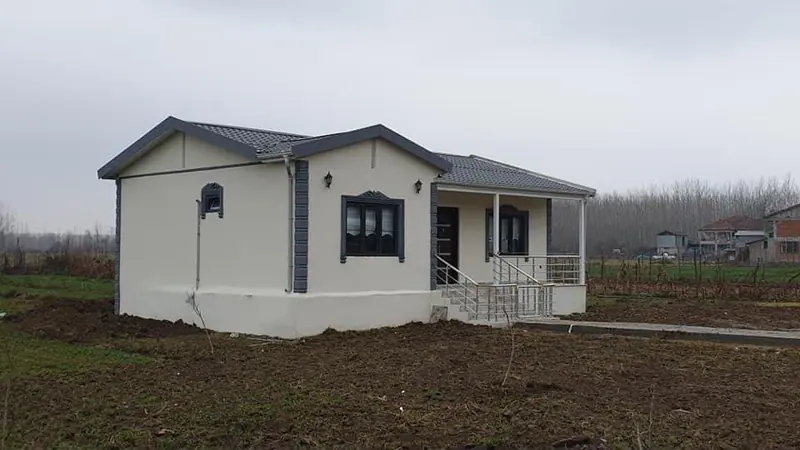 Sinop — teslim edilen tek katlı prefabrik ev (4/4)