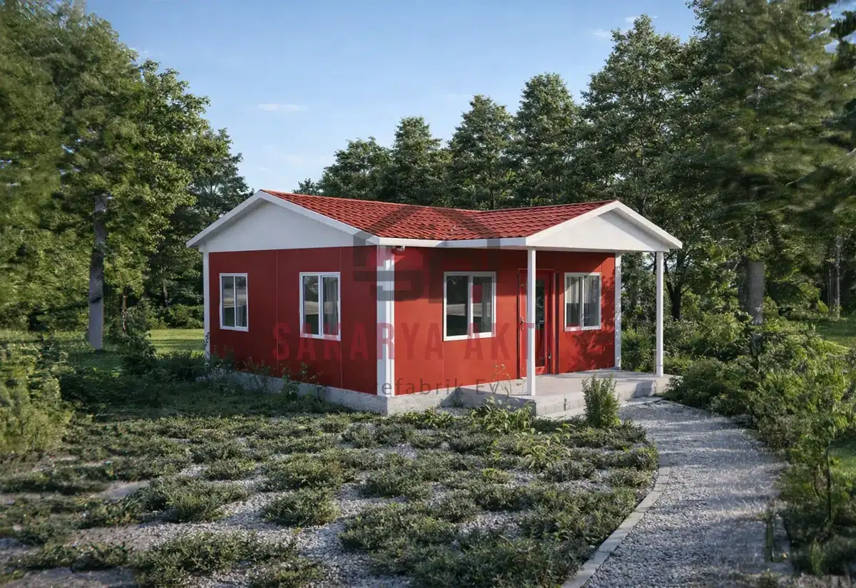 Bitlis için önerilen prefabrik ev modeli