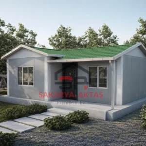 tek katlı Prefabrik ev 40 m2