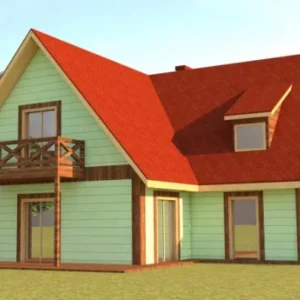 170 m2 4 Odalı Çelik Ev