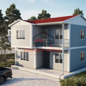 Çift Katlı Prefabrik Ev 105m2