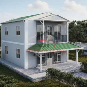 Çift Katlı Prefabrik Ev 122 m2