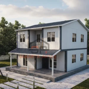 Çift Katlı Prefabrik Ev 131 m2