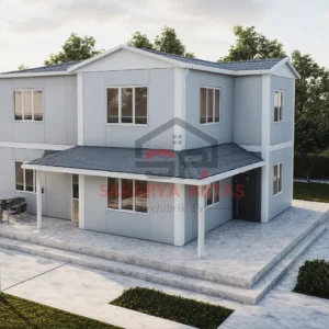 Çift Katlı Prefabrik Ev 142 m2