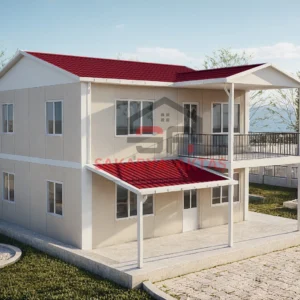 Çift Katlı Prefabrik Ev 149 m2