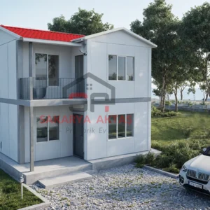 Çift Katlı Prefabrik Ev 82m2