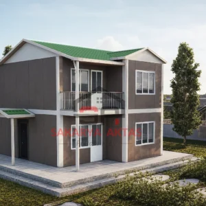 Çift Katlı Prefabrik Ev 92m2