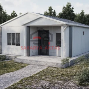 tek katlı prefabrik ev 53 m2