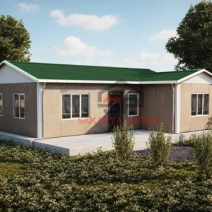 tek katlı prefabrik ev 75 m2