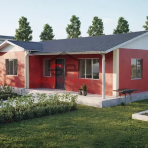 tek katlı prefabrik ev 78 m2