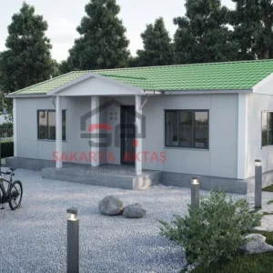 tek katlı prefabrik ev 81 m2