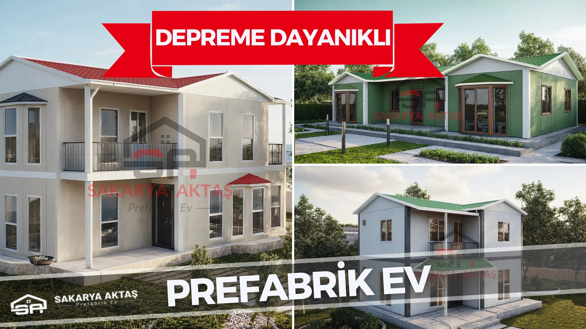 depreme dayanıklı prefabrik ev