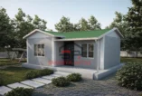 1+1 Tek Katlı Prefabrik Ev 40 m²