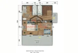 4+1 Çift Katlı Prefabrik Ev 149 m²