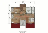 3+1 Çift Katlı Prefabrik Ev 158 m²