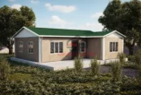 2+1 Tek Katlı Prefabrik Ev 75 m²