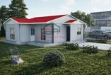 2+1 Tek Katlı Prefabrik Ev 77 m²