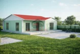 3+1 Tek Katlı Prefabrik Ev 113 m²