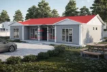3+1 Tek Katlı Prefabrik Ev 129 m²