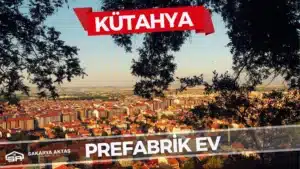 kütahya prefabrik ev