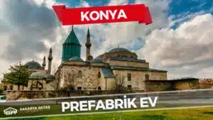 konya prefabrik ev