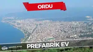 Anasayfa Ordu prefabrik ev