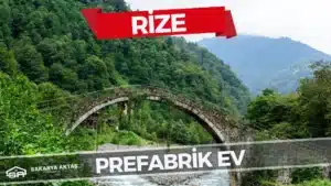 rize prefabrik ev