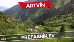 artvin prefabrik ev