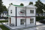 3+1 Çift Katlı Prefabrik Ev 114 m²
