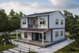 3+1 Çift Katlı Prefabrik Ev 131 m²