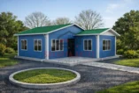 2+1 Tek Katlı Prefabrik Ev 49 m²