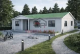 3+1 Tek Katlı Prefabrik Ev 82 m²